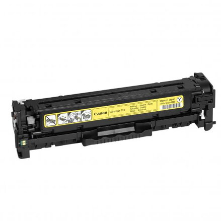 Canon originální toner CRG718, yellow, 2900str., 2659B002, Canon LBP-7200Cdn, O