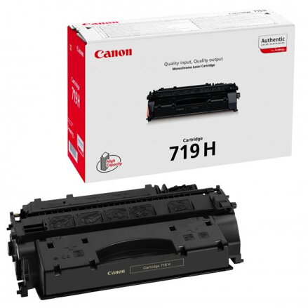 Canon originální toner CRG719H, black, 6400str., 3480B002, high capacity, Canon i-SENSYS LBP-6300dn, 6650dn, MF-5840dn, 6140dn, O