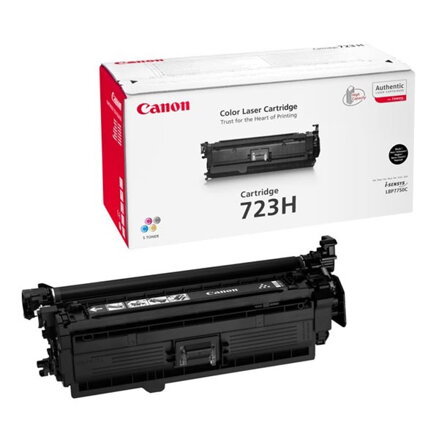 Canon originální toner CRG723H, black, 10000str., 2645B011, high capacity, Canon LBP-7750Cdn