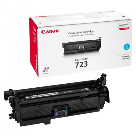 Canon originální toner CRG723, cyan, 8500str., 2643B002, Canon LBP-7750Cdn