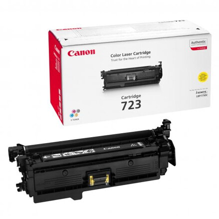 Canon originální toner CRG723, yellow, 8500str., 2641B002, Canon LBP-7750Cdn, O