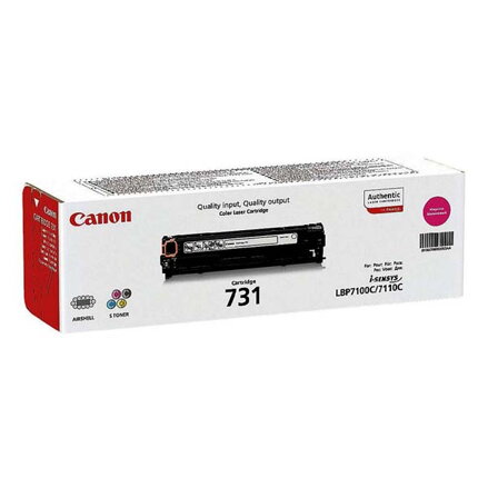 Canon originální toner CRG731, magenta, 1500str., 6270B002, Canon LBP-7100Cn, 7110Cw, MF 8280Cw, poškozený obal