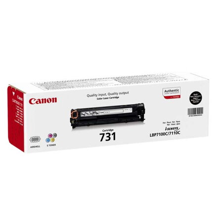 Canon originální toner CRG731, yellow, 1500str., 6269B002, Canon LBP-7100Cn, 7110Cw, MF 8280Cw