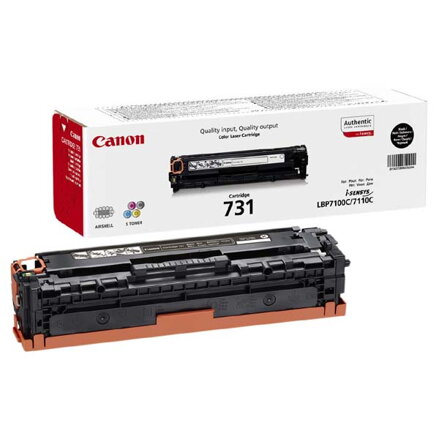 Canon originální toner CRG731, yellow, 1500str., 6269B002, Canon LBP-7100Cn, 7110Cw, MF 8280Cw