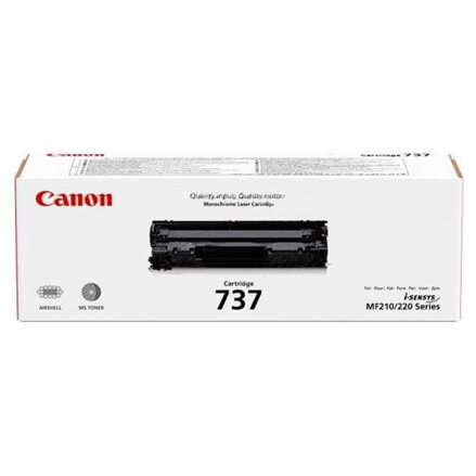 Canon originální toner CRG737, black, 2400str., 9435B002, Canon MF229, MF226, MF217, MF216, MF212, MF211, MF237, O