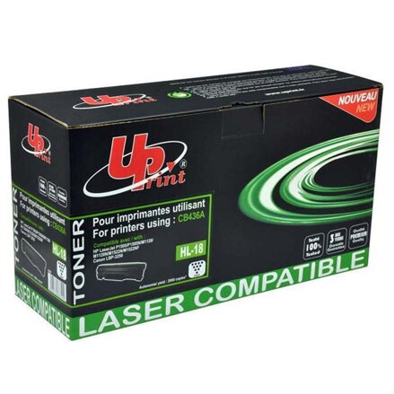 UPrint kompatibilní toner s CB436A, black, 2000str., HL-18, s čipem, pro HP LaserJet P1505, P1506, M1522n, nf MFP, UPrint