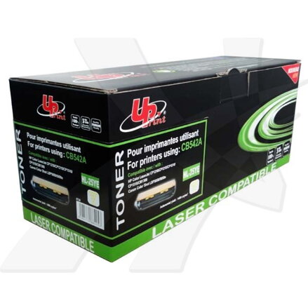 UPrint kompatibilní toner s CB542A, yellow, 1400str., H.125YE, HL-25YE, pro HP Color LaserJet CP1215, 1515, 1518, UPrint