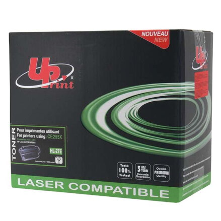 UPrint kompatibilní toner s CE255X, black, 12500str., H.55XE, HL-27E, pro HP LaserJet P3015, UPrint