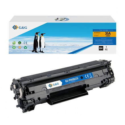 G&G kompatibilní toner s CE285A, CB435A, CB436A, CE278A, CRG128, 728, 725, black, 3000str., NT-PH435LCU, pro HP LaserJet P1005 / P