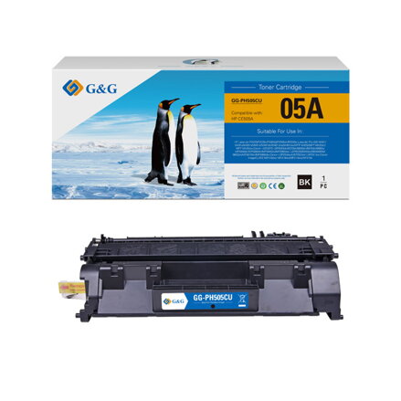 G&G kompatibilní toner s CE505A, black, NT-PH505CU, pro HP LaserJet P2035/P2035n/P2055d/P2055dn/P2055x, Laser, N