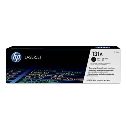 HP originální toner CF210A, black, 1520str., HP 131A, HP LaserJet Pro 200 M276n, M276nw,, 600g, O