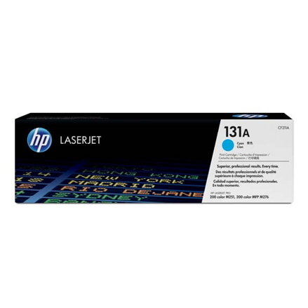 HP originální toner CF211A, cyan, 1800str., HP 131A, HP LaserJet Pro 200 M276n, M276NW, 600g, O