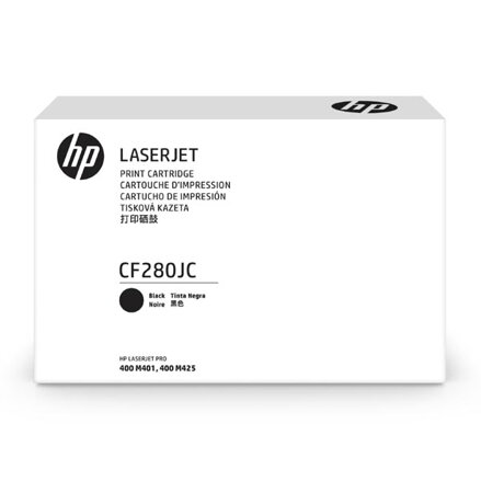 HP originální toner CF280JC, black, 8000str., HP 80J, HP LJ Pro 400 M401, LJ Pro 400 MFP M425, kontraktový produkt