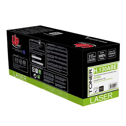 UPrint kompatibilní toner s CF350A, black, 1300str., H.130ABE, pro HP Color LaserJet Pro M176n, M177fw, UPrint