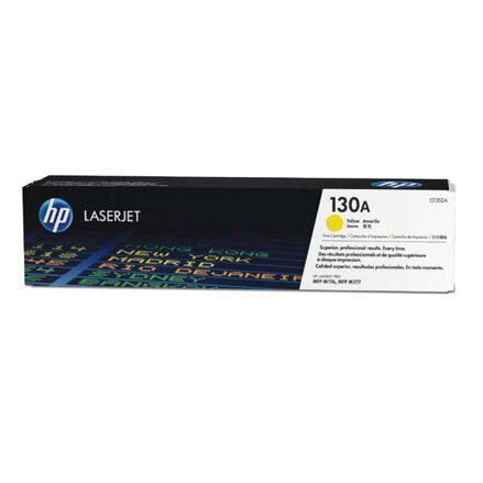HP originální toner CF352A, yellow, 1000str., HP 130A, HP Color LaserJet Pro M176n, M177fw, 300g, O