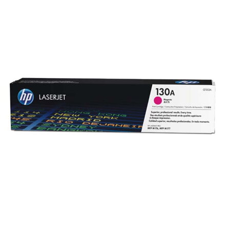 HP originální toner CF353A, magenta, 1000str., HP 130A, HP Color LaserJet Pro M176n, M177fw, 300g, O