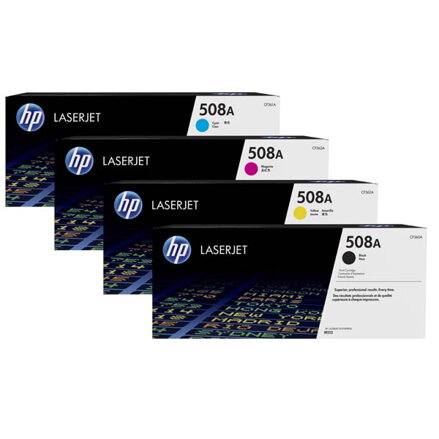 HP originální toner CF361A, cyan, 5000str., HP 508A, HP Color LaserJet Enterprise M552, M553, 860g, O