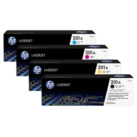 HP originální toner CF402X, yellow, 2300str., HP 201X, HP Color LaserJet MFP 277, Pro M252, 770g, O