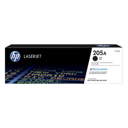 HP originální toner CF530A, black, 1100str., HP 205A, HP Color LaserJet Pro M180n, M181fw, O