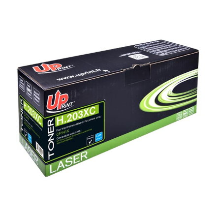 UPrint kompatibilní toner s CF541X, cyan, 2500str., H.203XC, high capacity, pro HP Color LaserJet Pro M254, M280, M281, UPrint