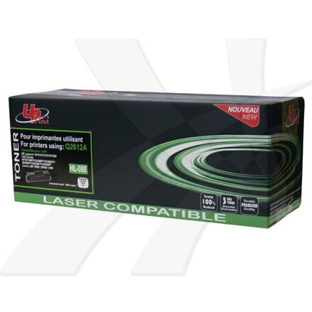 UPrint kompatibilní toner s Q2612A, black, 2000str., H.12AE, HL-08E, pro HP LaserJet 1010, 1012, 1015, 1020, 3015, 3020, 3030, UPr