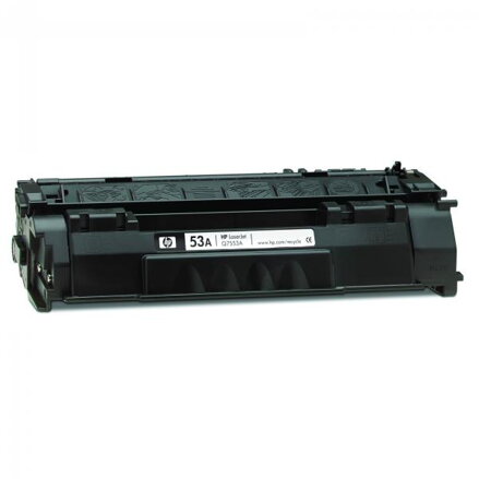 HP originální toner Q7553A, black, 3000str., HP 53A, HP LaserJet P2010, P2015, O