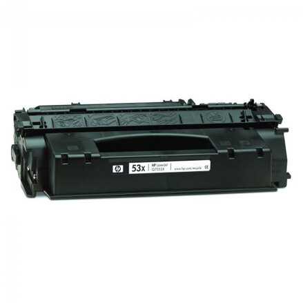 HP originální toner Q7553X, black, 7000str., HP 53X, HP LaserJet P2010, P2015, O