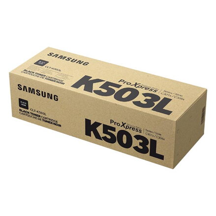 HP originální toner SU147A, CLT-K503L, black, 8000str., K503L, high capacity, Samsung ProXpress C3010ND, C3060FR, C3060ND, O