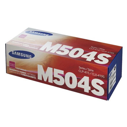 HP originální toner SU292A, CLT-M504S, magenta, 1800str., M504S, Samsung CLP-415, CLX-4195, MultiXpress SL-C1453, C1454, Xp, O