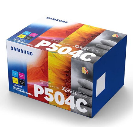 HP originální toner SU400A, CLT-P504C, CMYK, Samsung CLP-415, CLX4195, C1810W, Xpress C1860FW, O