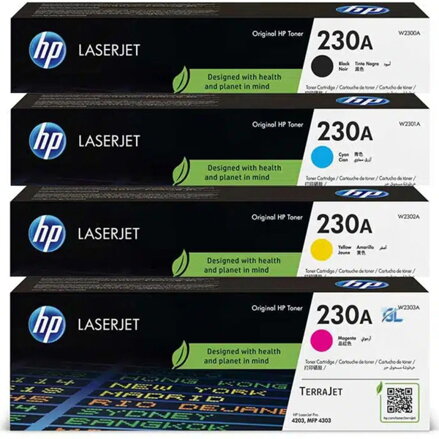 HP originální toner W2300A, HP 230A, black, 2000str.
