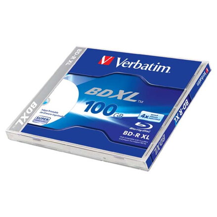 Verbatim BD-R XL, Hard Coat, jewel box, 43789, 4x, 1 ks, pro archivaci dat