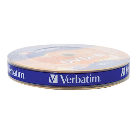 Verbatim DVD-R, 43729, DataLife, 10-pack, 4.7GB, 16x, 12cm, Matt Silver, wrap, Azo+, pro archivaci dat Verbatim DVD-R, 43729, DataLife, 10-pack, 4.7GB, 16x, 12cm, Matt Silver, wrap, Azo+, pro archivaci dat