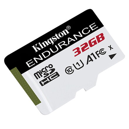 Kingston paměťová karta High-Endurance, 32GB, micro SDHC, SDCE/32GB, UHS-I U1 (Class 10), bez adaptéru, A1