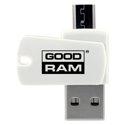 Goodram All-In-ONe, 64GB, multipack, M1A4-0640R12, UHS-I U1 (Class 10), se čtečkou a adaptérem