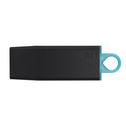Kingston USB flash disk, USB 3.0 (3.2 Gen 1), 64GB, DataTraveler Exodia, černý, DTX/64GB, USB A, s krytkou