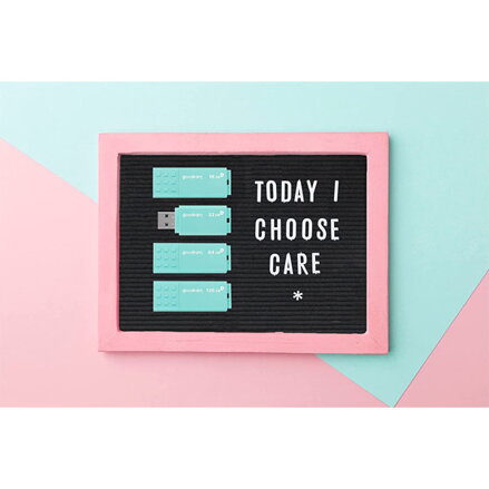 Goodram USB flash disk, USB 3.0, 128GB, UME3, UME3, černý, UME3-1280CRR11