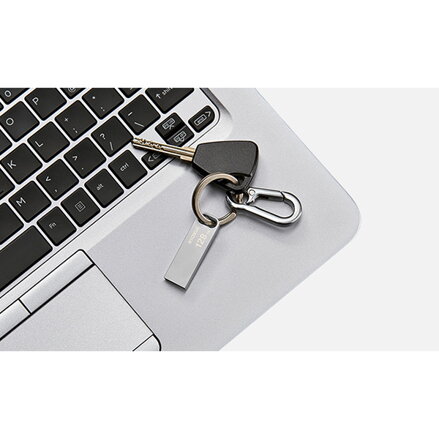 Kioxia USB flash disk, USB 3.0, 128GB, Biwako U366, Biwako U366, stříbrný, LU366S128GG4