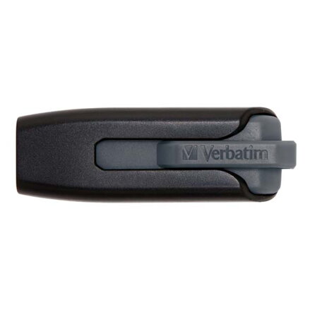 Verbatim USB flash disk, USB 3.0, 256GB, V3, Store N Go, černý, 49168, USB A, s výsuvným konektorem