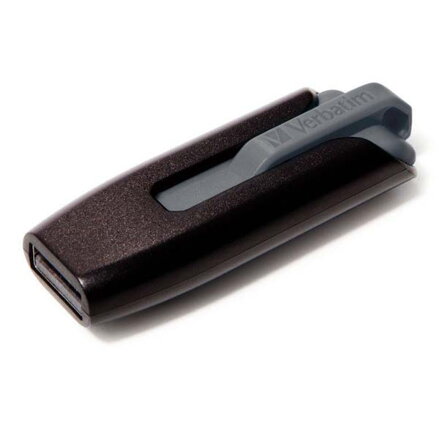 Verbatim USB flash disk, USB 3.0, 16GB, V3, Store N Go, černý, 49172, USB A, s výsuvným konektorem