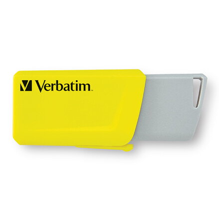 Verbatim USB flash disk, USB 3.0, 16GB, Store N Click, mix barev, 49306, USB A, s výsuvným konektorem, 3ks