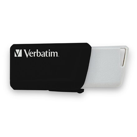 Verbatim USB flash disk, USB 3.0, 32GB, Store N Click, černý, 49307, USB A, s výsuvným konektorem