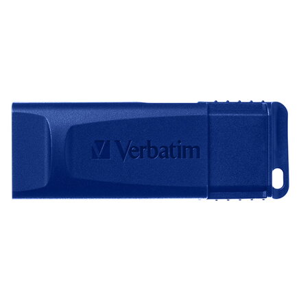 Verbatim USB flash disk, USB 2.0, 16GB, Slider, zelený, modrý, červený, 49326, USB A, s výsuvným konektorem, 3 ks