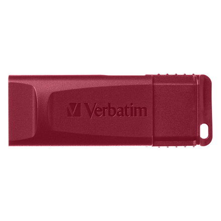 Verbatim USB flash disk, USB 2.0, 32GB, Slider, červený, modrý, 49327, USB A, s výsuvným konektorem, 2 ks