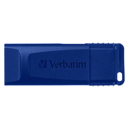 Verbatim USB flash disk, USB 2.0, 32GB, Slider, červený, modrý, 49327, USB A, s výsuvným konektorem, 2 ks