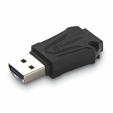 Verbatim USB flash disk, USB 2.0, 64GB, ToughMAX, černý, 49332, USB A, kompozitní materiál KyronMAX(tm)