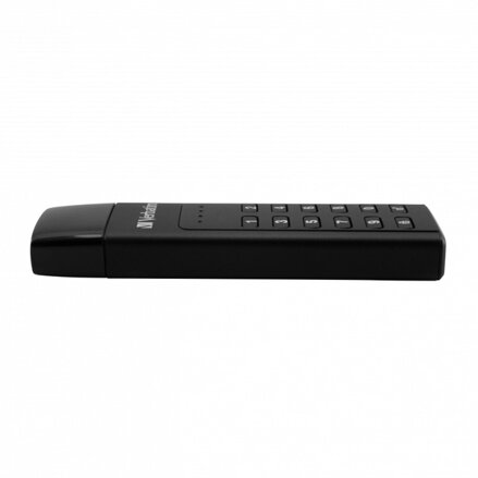 Verbatim USB flash disk, USB 3.0, 64GB, Keypad Secure, černý, 49428, 256bitové hardwarové šifrování AES, LED indikátor konektor US