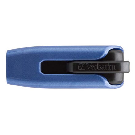 Verbatim USB flash disk, USB 3.0, 32GB, V3 MAX, Store N Go, modrý, 49806, USB A, s výsuvným konektorem