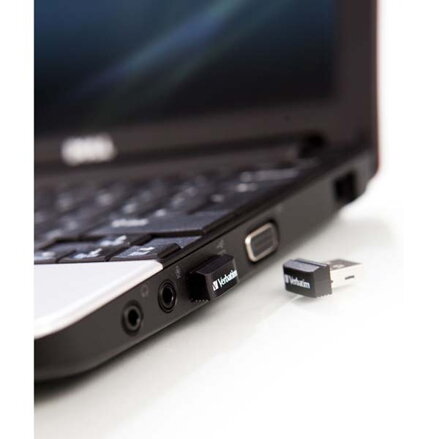 Verbatim USB flash disk, USB 2.0, 32GB, Nano, Store N Stay, černý, 98130, USB A