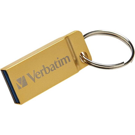 Verbatim USB flash disk, USB 3.0, 16GB, Metal Executive, Store N Go, zlatý, 99104, USB A